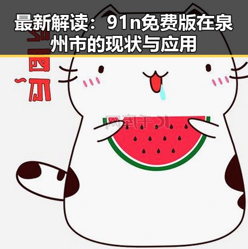 最新解读：91n免费版在泉州市的现状与应用