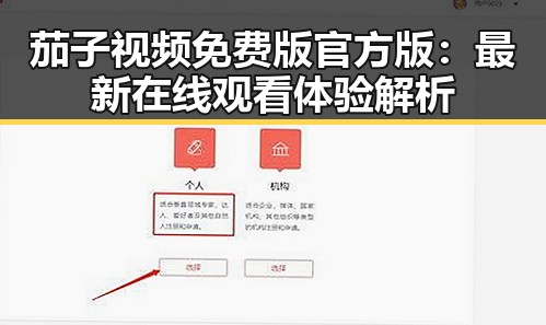 茄子视频免费版官方版：最新在线观看体验解析
