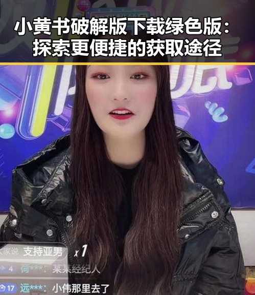 小黄书破解版下载绿色版:探索更便捷的获取途径