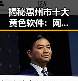 揭秘惠州市十大黄色软件：网络乱象背后的隐忧