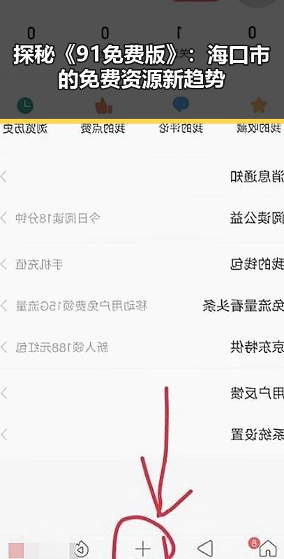 探秘《91免费版》：海口市的免费资源新趋势