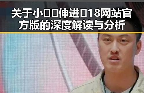 关于小🐔🐔伸进🈲18网站官方版的深度解读与分析
