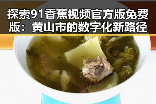 探索91香蕉视频官方版免费版：黄山市的数字化新路径