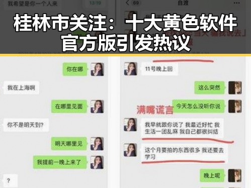 桂林市关注：十大黄色软件官方版引发热议