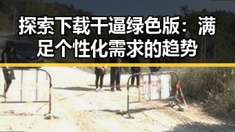 探索下载干逼绿色版：满足个性化需求的趋势