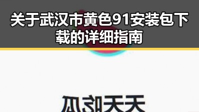关于武汉市黄色91安装包下载的详细指南