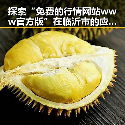 探索“免费的行情网站www官方版”在临沂市的应用与发展