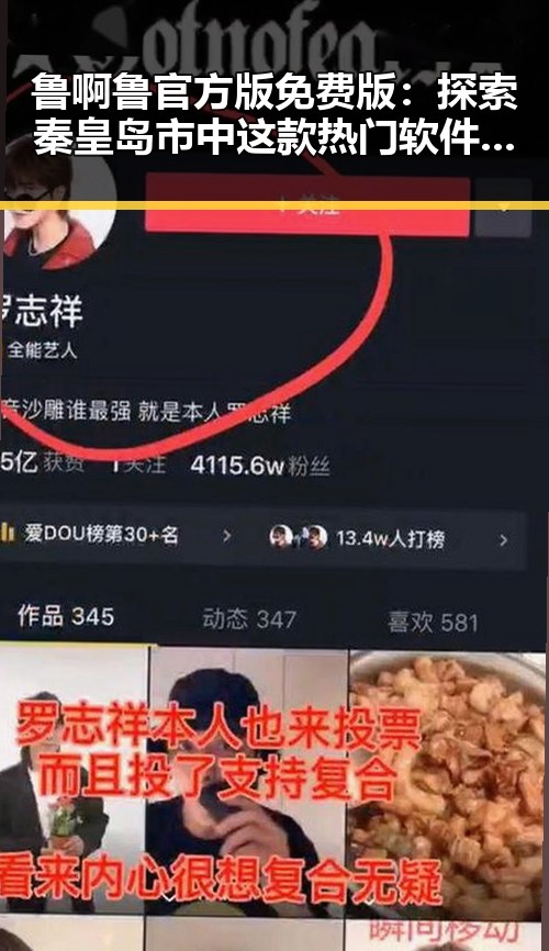 鲁啊鲁官方版免费版：探索秦皇岛市中这款热门软件的最新动态