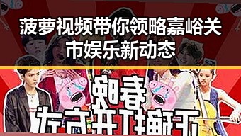 菠萝视频带你领略嘉峪关市娱乐新动态