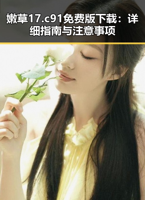 嫩草17.c 91免费版下载：详细指南与注意事项
