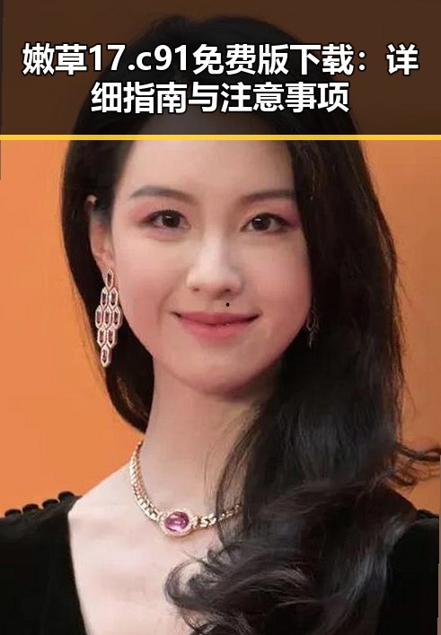 嫩草17.c 91免费版下载：详细指南与注意事项