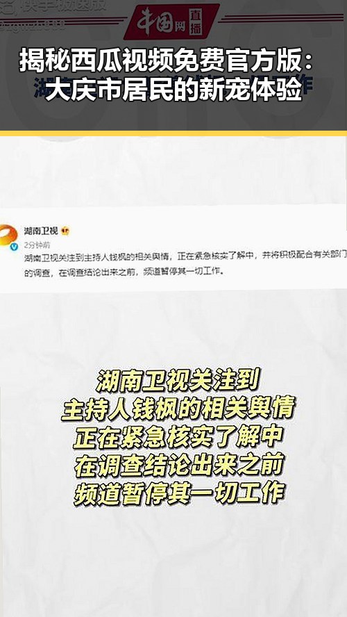 揭秘西瓜视频免费官方版：大庆市居民的新宠体验