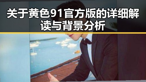 关于黄色91官方版的详细解读与背景分析