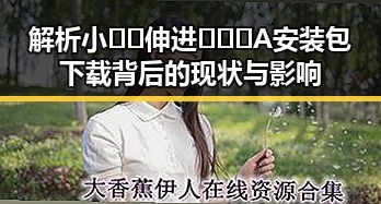 解析小🐔🐔伸进🈲🔞🔞A安装包下载背后的现状与影响