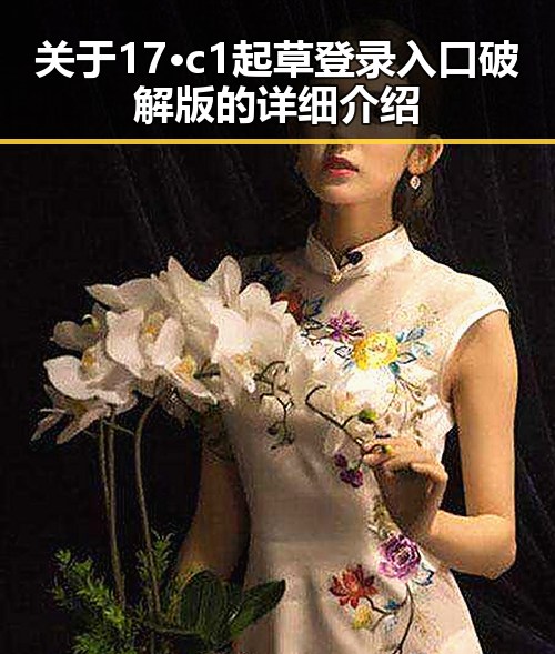 关于17·c1起草登录入口破解版的详细介绍
