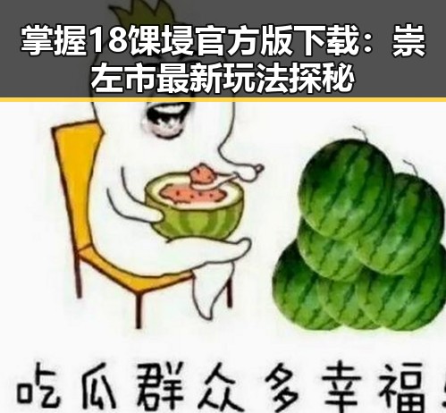 掌握18馃埐官方版下载：崇左市最新玩法探秘