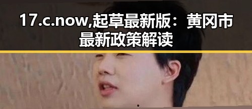 17.c.now,起草最新版：黄冈市最新政策解读