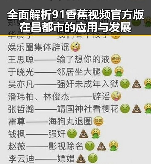 全面解析91香蕉视频官方版在昌都市的应用与发展
