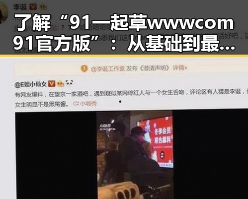 了解“91 一起草wwwcom91官方版”：从基础到最新动态