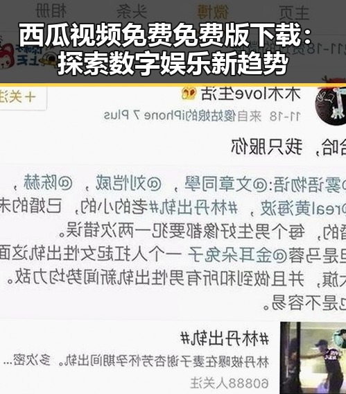 西瓜视频免费免费版下载：探索数字娱乐新趋势