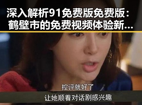 深入解析91免费版免费版：鹤壁市的免费视频体验新趋势
