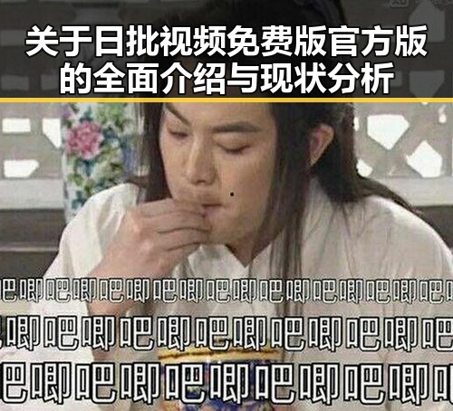 关于日批视频免费版官方版的全面介绍与现状分析