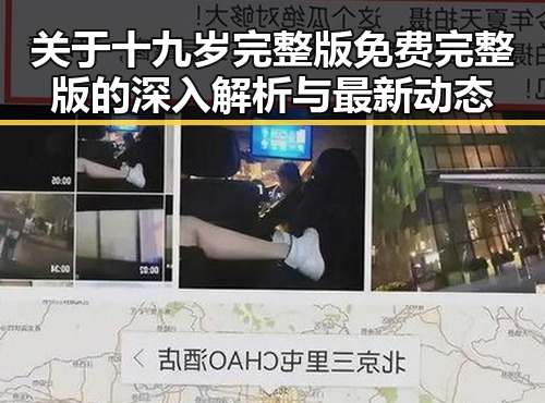 关于十九岁完整版免费完整版的深入解析与最新动态