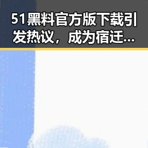 51黑料官方版下载引发热议，成为宿迁市最新焦点
