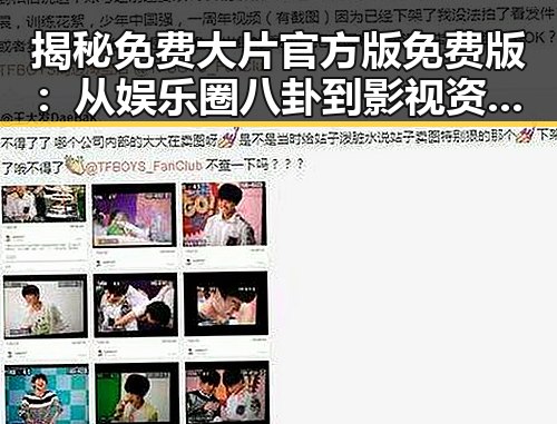 揭秘免费大片官方版免费版:从娱乐圈八卦到影视资源的对比分析