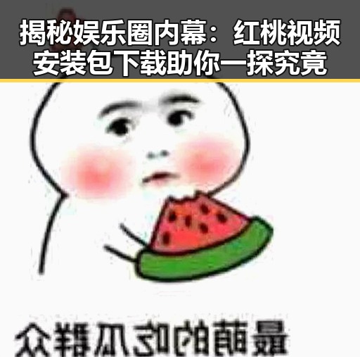 揭秘娱乐圈内幕:红桃视频安装包下载助你一探究竟