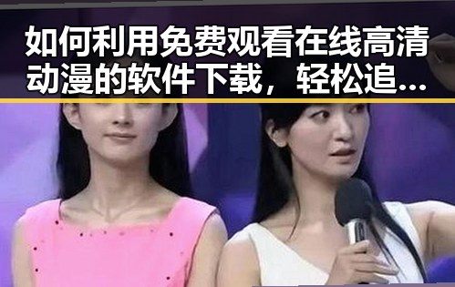 如何利用 免费观看在线高清动漫的软件下载,轻松追番娱乐