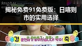 揭秘免费91免费版:日喀则市的实用选择