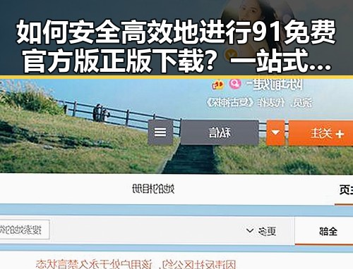 如何安全高效地进行91免费官方版正版下载？一站式指南