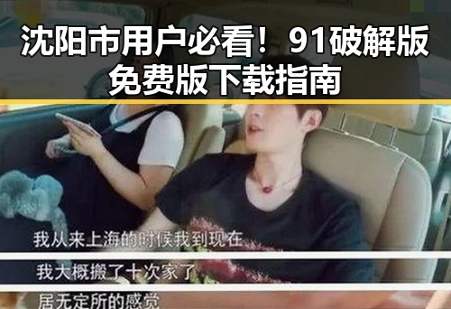 沈阳市用户必看！91破解版免费版下载指南