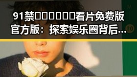 91禁🍆🍑🔞❌❌❌看片免费版官方版：探索娱乐圈背后的秘密与关系