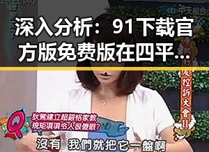 深入分析：91下载官方版免费版在四平市的应用与发展
