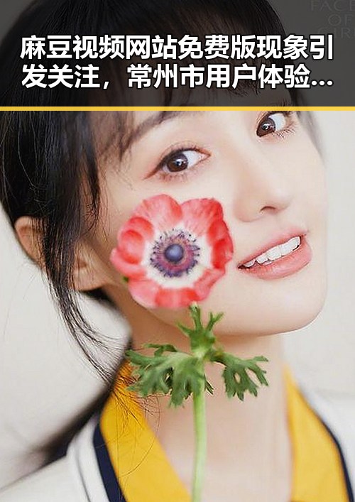 麻豆视频网站免费版现象引发关注,常州市用户体验持续提升