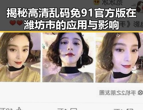 揭秘高清乱码免91官方版在潍坊市的应用与影响