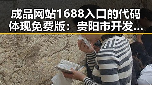 成品网站1688入口的代码体现免费版:贵阳市开发者的实际应用