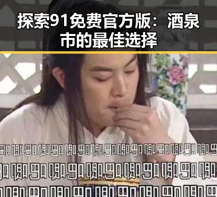 探索91免费官方版:酒泉市的最佳选择