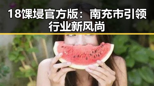 18馃埐官方版：南充市引领行业新风尚