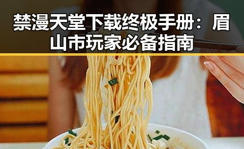 禁漫天堂下载终极手册:眉山市玩家必备指南