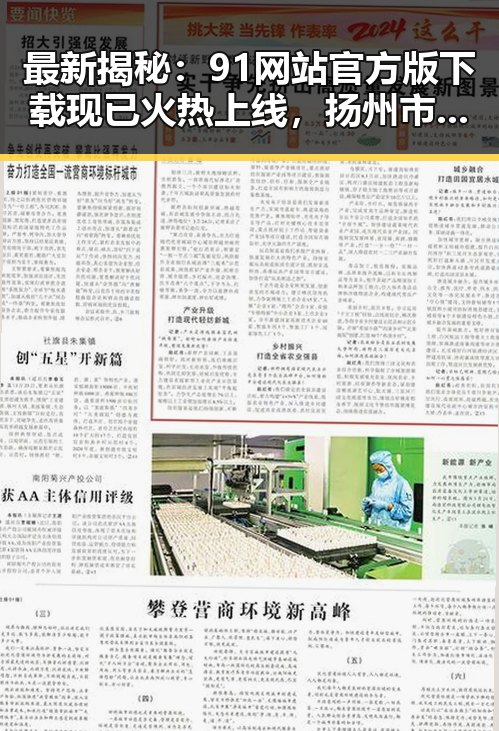最新揭秘：91网站官方版下载现已火热上线，扬州市用户体验极佳