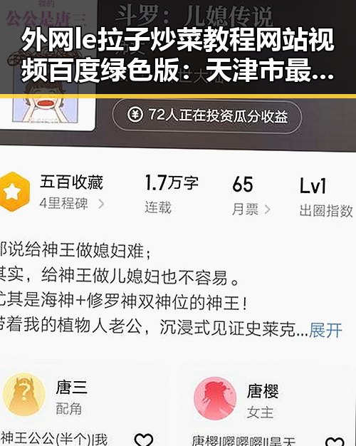 外网le拉子炒菜教程网站视频百度绿色版：天津市最新动态与实用指南