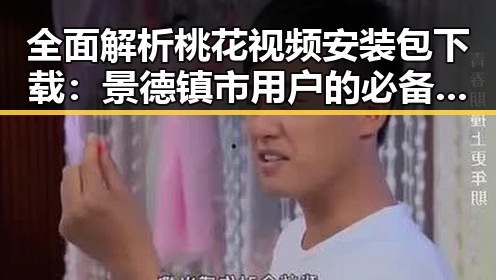 全面解析桃花视频安装包下载：景德镇市用户的必备指南