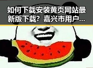如何下载安装黄页网站最新版下载？嘉兴市用户必看指南