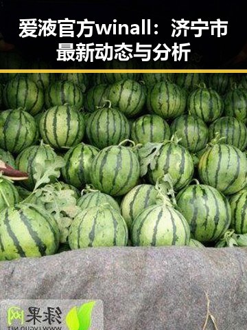 爱液官方winall:济宁市最新动态与分析