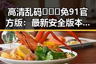 高清乱码🔞❌♋免91官方版：最新安全版本全面解析