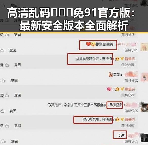 高清乱码🔞❌♋免91官方版：最新安全版本全面解析