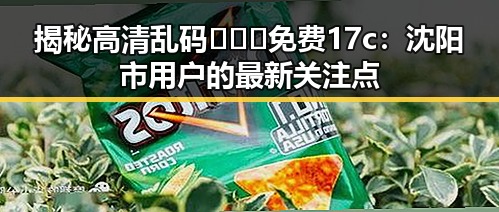 揭秘高清乱码🔞❌♋免费17c：沈阳市用户的最新关注点